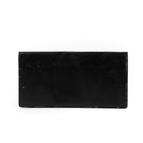 Dior Bags Dior Long Bifold Wallet In Black Smooth Leather Poshmark